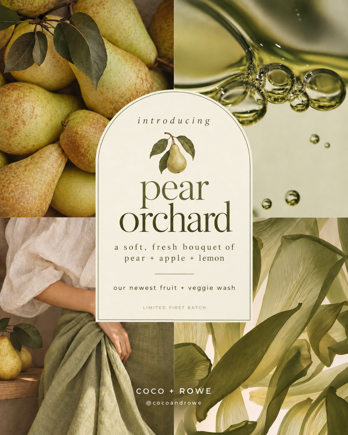 Pear Orchard – Glass Bottle